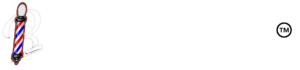 (WHITE tm) BARBERPRENEURS main logo